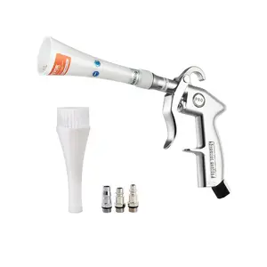 Summervibes VEVOR Car Cleaning Gun, 6 - 9.2 Bar High - Pressure Air Blow Gun with 2 Set Nozzles 1L Liquid Bottle, Vortex Cleaning Gun, Quickly Blasts Dirt and Dust from Surface, Work with 1/4 NPT Air CompressorVEVOR Super Brand Day