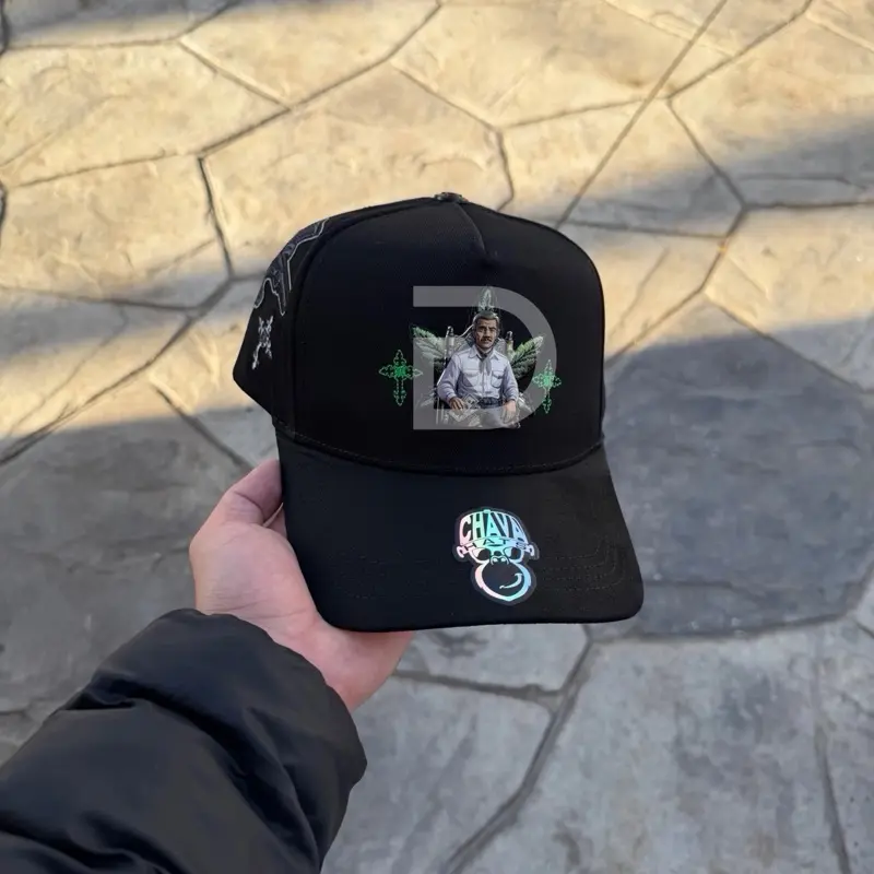 Santo M Verde SnapBack Hat Premium Material - Chava Hats