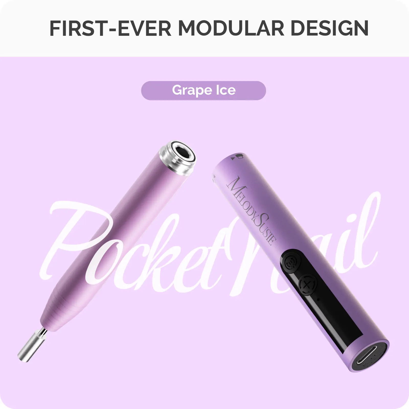 PC100GR Rechargeable Modular Version-Grape Ice