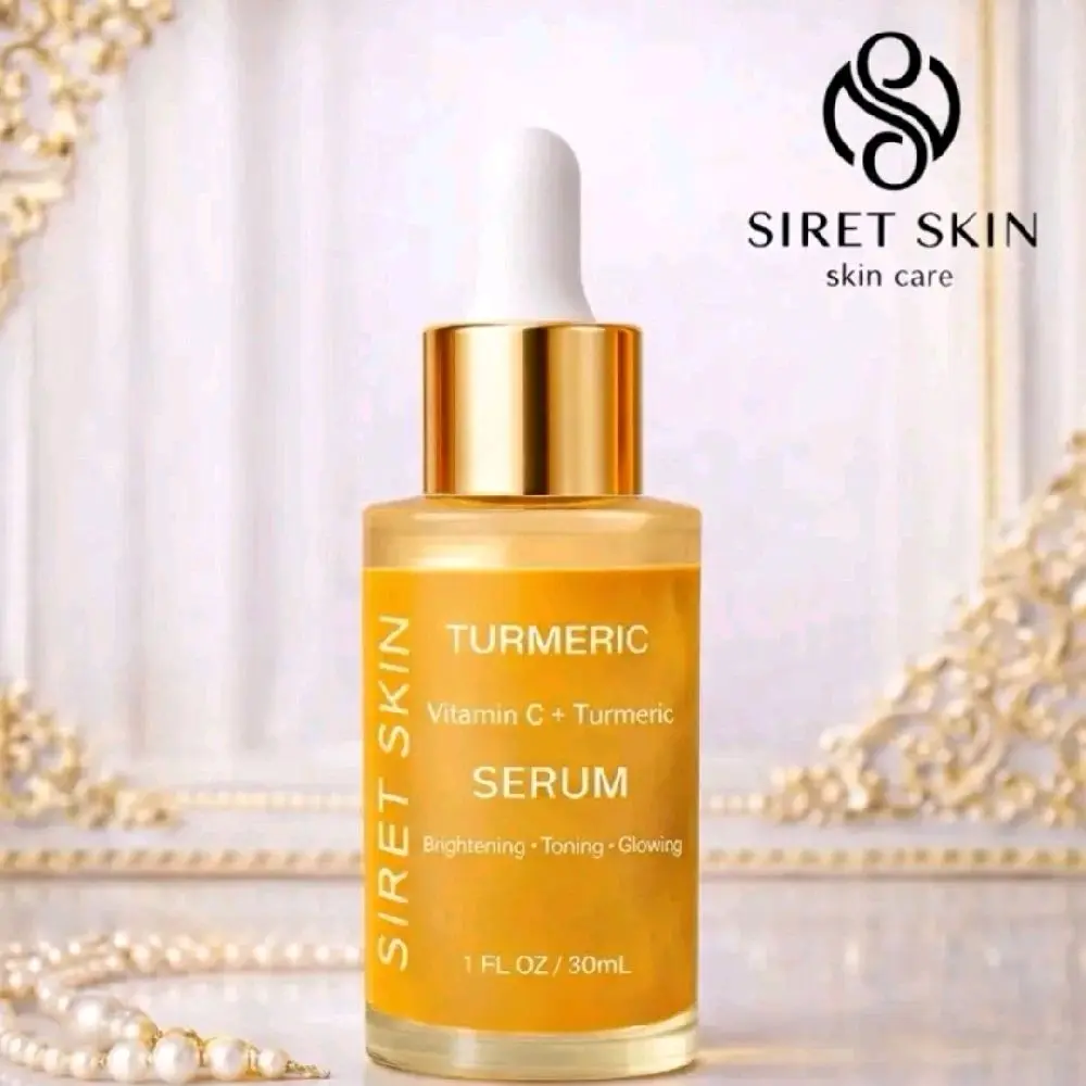 Siret Skin Turmeric Vitamin C Serum  Daily Brightening Radiant