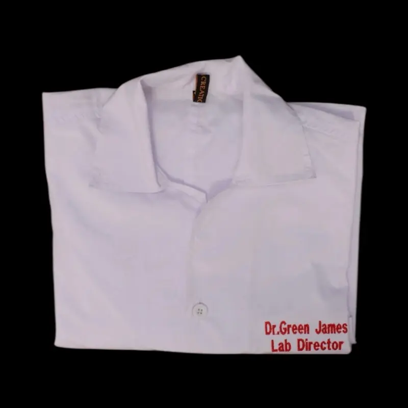 Personalized Custom Embroidered Doctor Coat  “Put Your Name” S-2XL UniSex Fabric Workwear