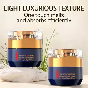 2PCS Face Cream, Cream Para Arrugas, Wrinkle Removal Cream, Polypeptide Firming Full Face Cream,Polypeptide Tightening and Anti-Wrinkle Cream,Firming Anti-aging Eye Creamfor Women Men 1.76 fl.oz.