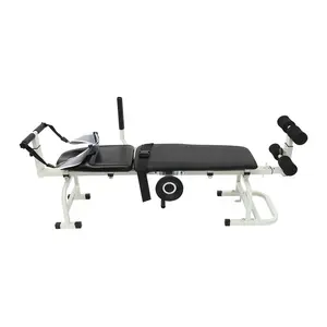 Multifunctional Cervical & Lumbar Traction Device (1 Traction Device), 150kg Load, Handwheel-Adjustable, PU-Made for Sports Use, Suitable for Seniors, Pregnant Women, Home & Clinic Rehabilitation