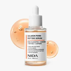NIDA Salmon PDRN Peptide Serum – Wrinkle Reduction, Firming, Hydrating & Barrier Repair | Korean Anti-Aging Serum with Salmon PDRN & Peptide