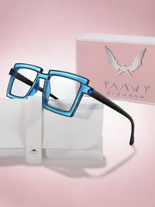 Fashionable Square Frame Eyeglasses, Stylish Square Frames, Casual Trendy Eyeglasses for Women, Fashion Eyeglasses for Work, Daily Clothing Decor, Perfect for Student Daily Use