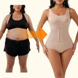 Women's Shapewear Bodysuit Tummy Control Waist Trainer Butt Lifter Slimming Body Shaper High Waist Compression Garment Daily Wear Party Use Plus Size Available