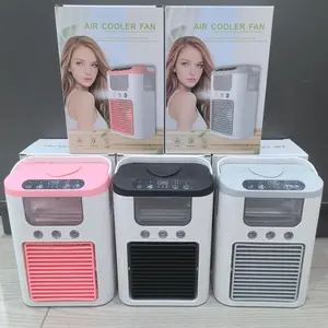 Portable USB Humidifying Fan, Mini Personal Cooling Fan, Multifunctional Spray Humidifying Fan for Home Office Travel, Rechargeable Multifunction Fan, USB Charging Fan, Humidifier Fan