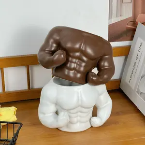 Boyfriend Muscle Water Cup, Couple Funny Cup, Large Capacity Coffee Cup, Niche High-End Cup, Birthday Gift, Tough Guy Water Cup, Mouthwash Cup