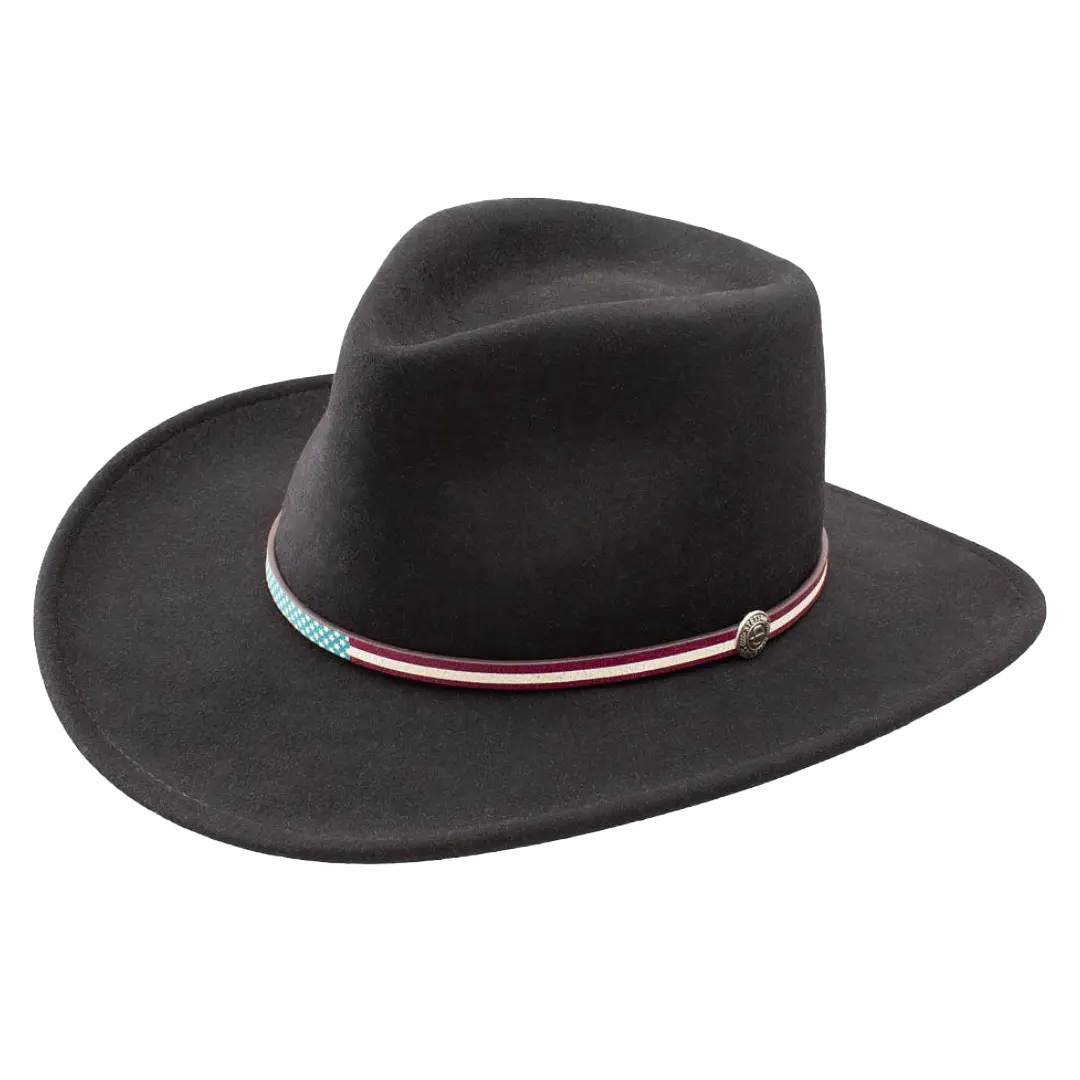 Stetson Bozeman USA 250 Edition Black Wool Hat TWB250-813207