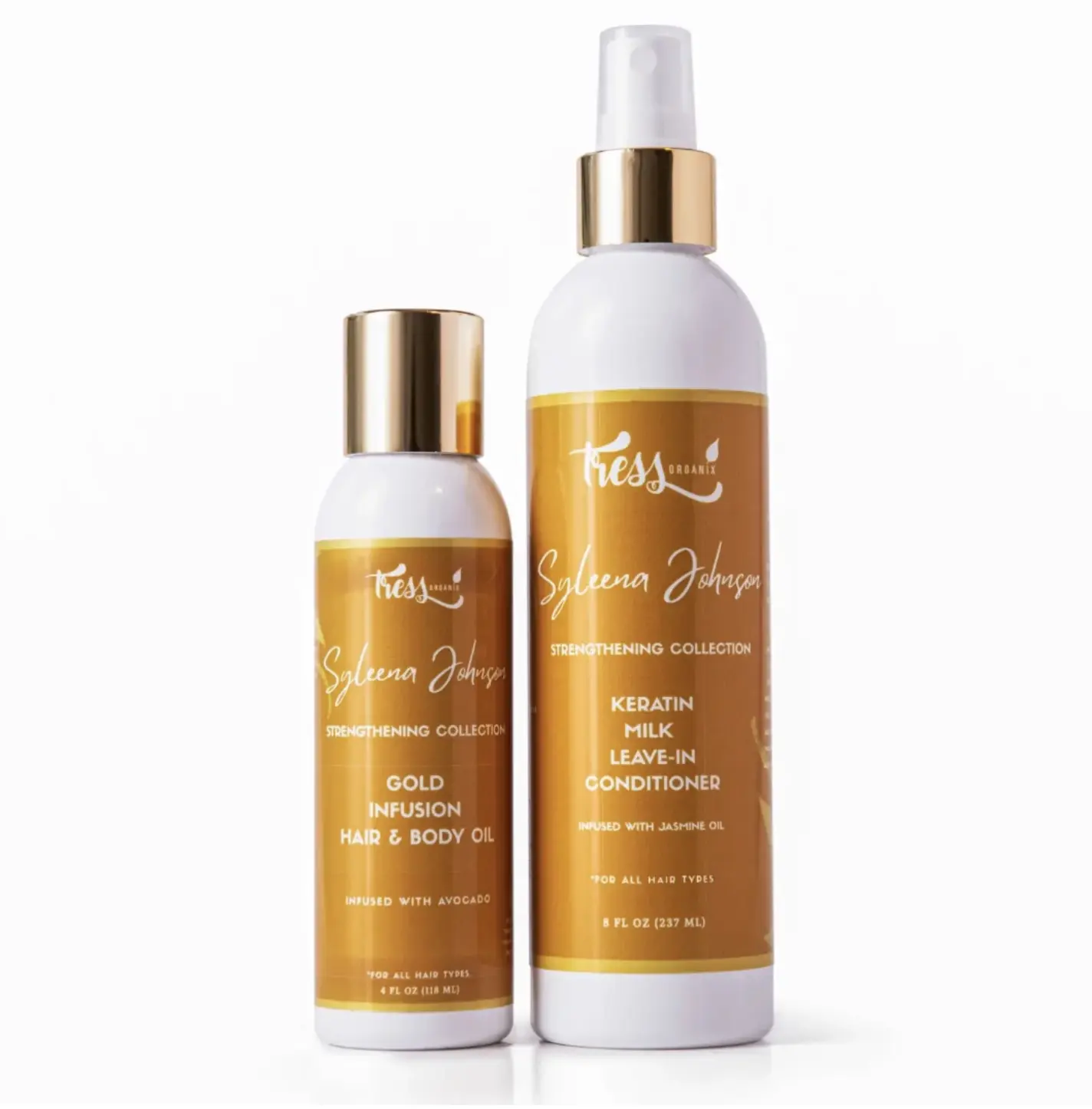 Gold Infusion oil & Keratin Leave in Conditioner
