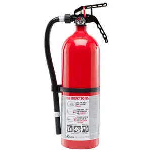 Kidde KID Fire Extinguisher, Dry Chemical for Class A, B, C Fires, Seamless Aluminum Construction with Durable Valve, Home Improvement Security & Safety Emergency Kit Essential