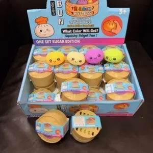 24PC Case CrazyFun Trending Squishy 2 inch Mini Version Dumplings Squeeze Dumpling Viral