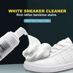 Shoe Cleaner with Brush and Towel – Quickly removes dirt and stains. Suitable for sneakers, tennis shoes, leather, canvas, rubber, and other shoe types, as well as car interior cleaning. No-rinse formula, portable cleaner. outdoorfun