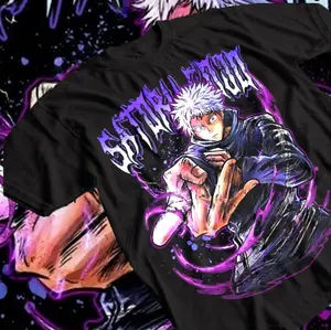 Jujutsu Kaisen Satoru Gojo T-Shirt – Premium Cotton Unisex Oversized Tee