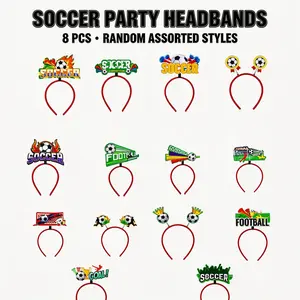 2026 World Cup Soccer Fan Headband – Game Day Cheer Headband, Football Fan Gear, Stadium Vibes Party Accessories