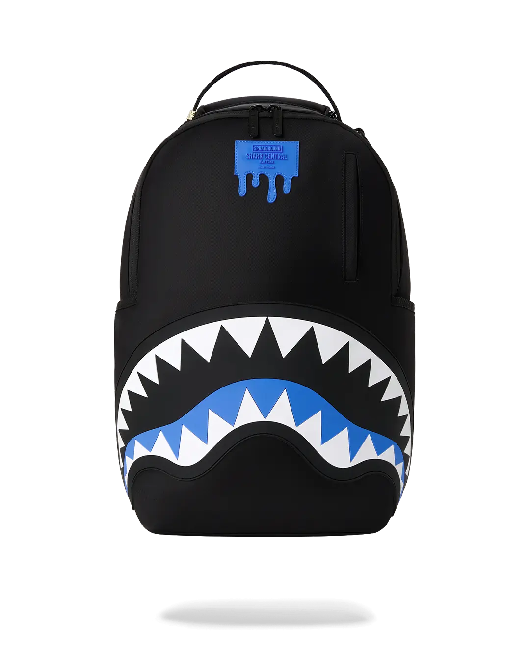 SPRAYGROUND SHARK CENTRAL PASSPORT BLUE BACKPACK SPRAYGROUND SHARK CENTRAL PASSPORT BLUE BACKPACK