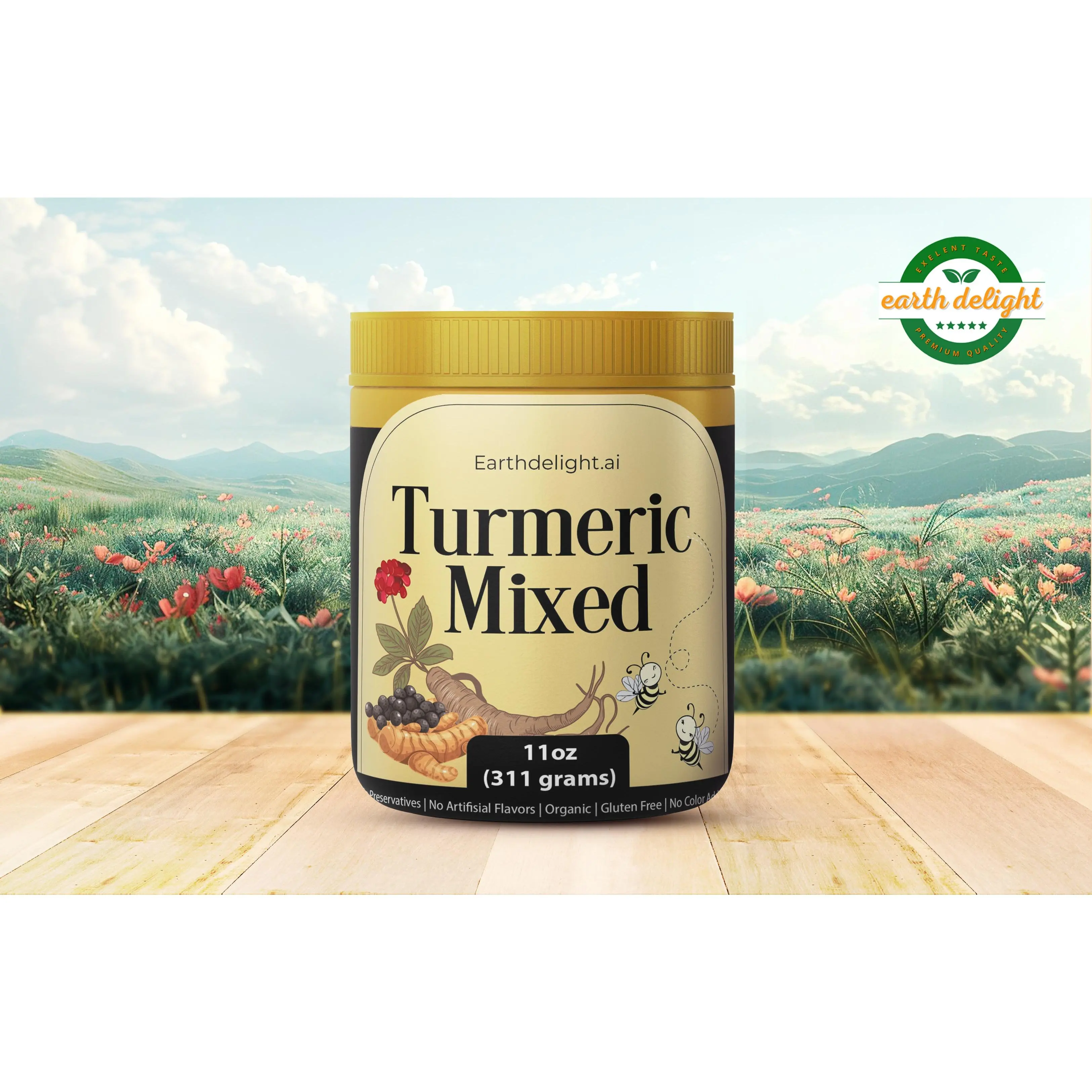 Turmeric Mixed 11.4 oz