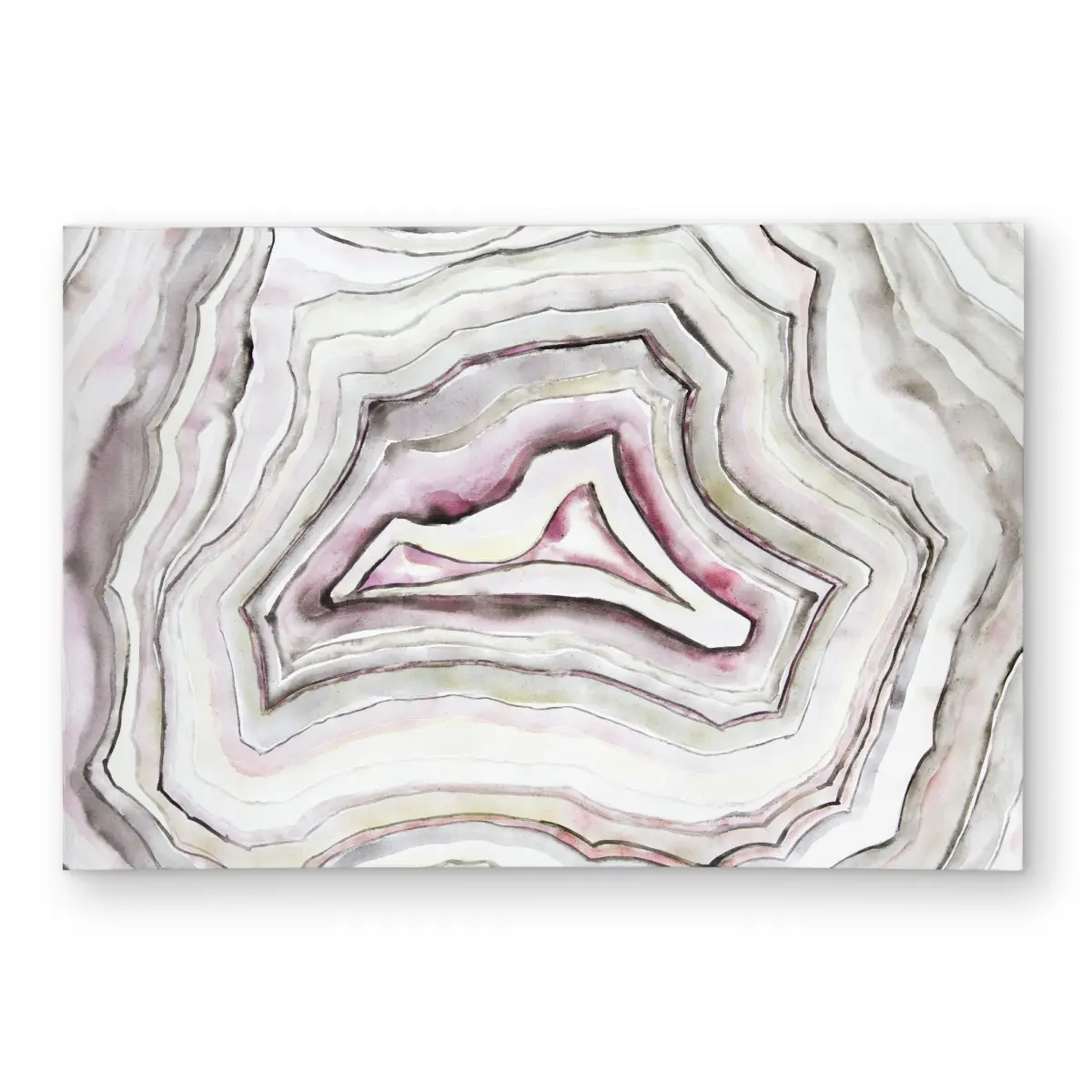360 stand Geode Pink Spiritual Outdoor Rug - 2x3 ft Rectangle Weatherproof Patio-Ready Household Textile Home Decor Accent, Waterproof Outdoor Rug, Abstract Marble Rug
