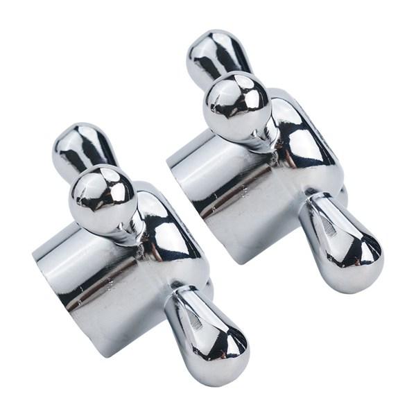 Zinc alloy cross faucet handle knob with installation screws, alloy replacement faucet set, suitable for kitchens, bathrooms, and bathtubs Zinc alloy cross faucet handle knob with installation screws, alloy replacement faucet set, suitable for kitchens, bathrooms, and bathtubs