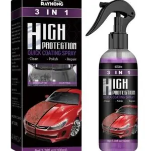 3 In 1 Quick Coating Spray High Protection Shine Armor Ceramic Car Wash Car Shield Coating Cleaning Nano Polishing Paint Wax