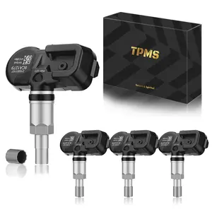 TPMS Toyota 315MHz Pre-Programmed,Compatible with FJ Cruiser 2007-2014 | Tacoma 2006-2025 | Camry 2007-2025/OE#PMV-107J,42607-06011(Set of 4) Tire Pressure Monitoring Sensor