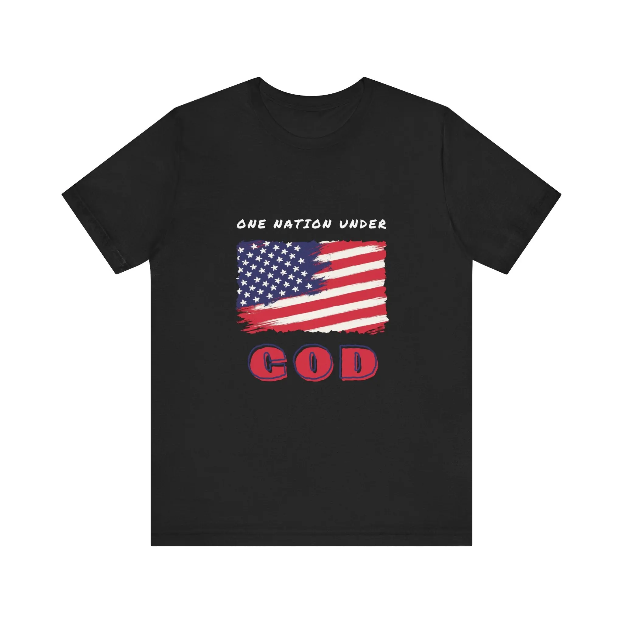 One Nation Under God - Unisex Jersey Short Sleeve Tee Casual Classic