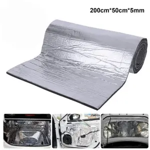 Large-size 5mm/10mm thick automotive sound and heat insulation pad, suitable for various vehicle models, with excellent sound and heat insulation effects, easy to install