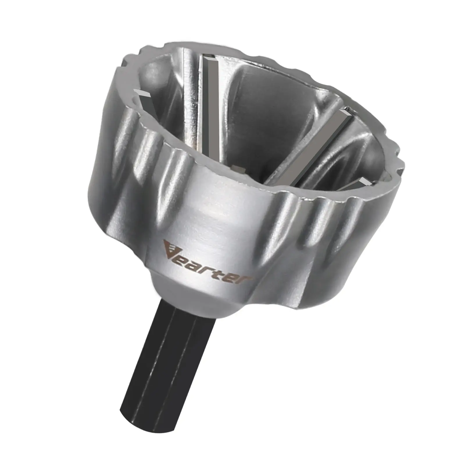 Vearter 13-35mm External Deburring Chamfer Tool, 1 Internal Countersink Drill Bit, Steel Burr Removal Power Tool Accessory