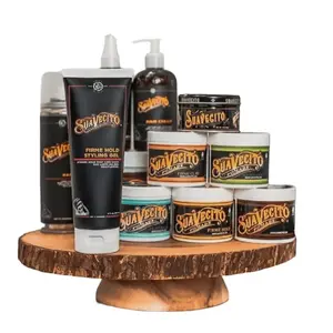 Men's Hair Pomade, Beard Butter, Aftershave, Aftershave Cream,  - Original & Firme (Strong) Hold Medium Shine Chose Your Favorite From The Set