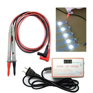 LED Light and TV Backlight Tester, 0-300V Adaptive  LED Strip Lamp Beads Repair Testing Tool with  Plated Pin and Power , Suitable for All LED Light Repairs