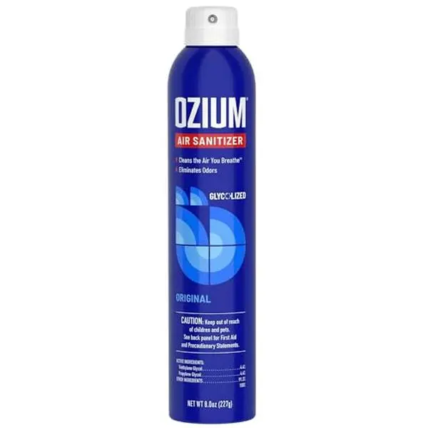 Ozium 8 Oz. Air Sanitizer & Odor Eliminator for Homes, Cars, Offices and More, Original Scent, Pack of 1