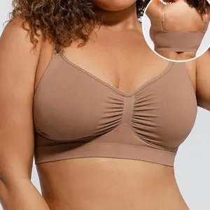 Curvehaus Seamless Shaping Bra - Lift Support & Shape with Adjustable Straps for All-Day Comfort & Versatile Style