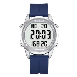 Pedometer Watch for Walking for Senior No App Required with Steps Calories Counter and LCD Large Numbers hearkent-2306