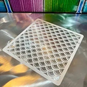 Fish scale stencil Size 1