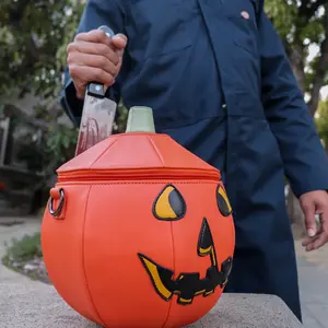 Halloween Jack O Lantern Crossbody Bag Spooky Pumpkin