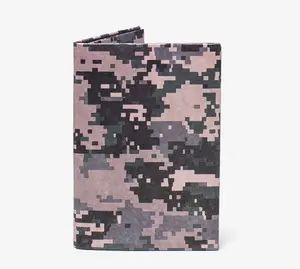 Urban Camo Micro Wallet - 1.3mm Slim Design, Waterproof, Eco-Friendly, RFID Protection, Holds 8 Cards & Cash, Artistically Designed