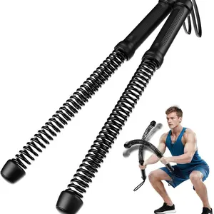Upgraded Weighted Cordless Battle Ropes – Quiet Ropeless Training Tool for Full-Body Strength & Cardio Workouts, Portable Home Gym Fitness Equipment for Men & Women, Indoor & Outdoor Use