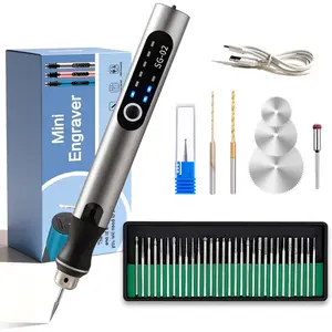 USB Rechargable Engraving Machines Pen with 35bits,Mini Electric Engraver Etching Machines Cordless Rotary Tools Engraved Jewelry Stone Metal Plastic Wood Resin Model #Summervibes