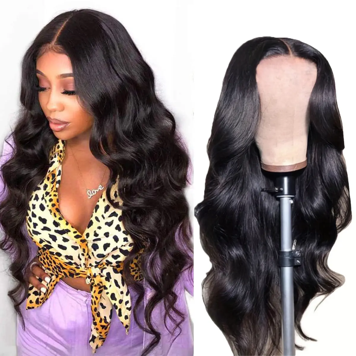 Wear and Go Glueless Wigs Hair Pre Plucked Pre Cut Wigsfor Black Women 180 Density Water Wave Bob Wig HairCurly Wig 26 Inch