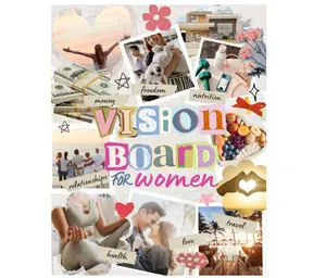 Create Your Dream Life with Vision Board Clip Art Book for Women: Manifest Your Future with a Powerful Visualization Technique that Will Help You ... & Affirmations. (The Vision Board Collection) Paperback – November 22, 2024