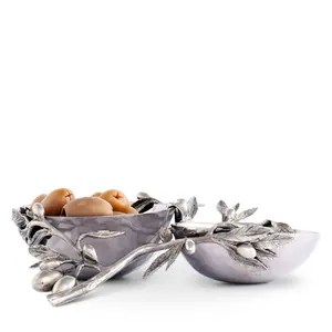 Olive Double Serving Bowl - Versatile Kitchenware for Desserts and Dishes