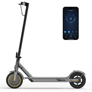 Electric Scooter, 14/8.5" Solid Tires, 350W/500W Motor, 19/22mph/22mi Range, Foldable Commuter Scooter for Urban Travel, App Control (Optional with seat)