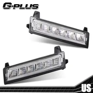 Fit For 2010-2012 Mercedes Benz ML GLK Pair Daytime Running Light Lamp DRL