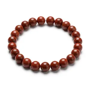 8mm Jasper, Red bracelet