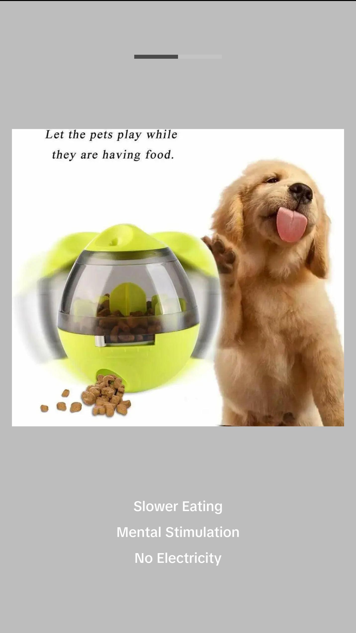 Interactive Dog Toy Feeder