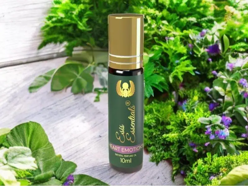 Egyptian Heart Emotions Perfume Oil, fragrance Oil Roller for Women & Men, 10ml Pure Natural Egypt Essential Oil perfume, Authentic Egyptian Oil perfume