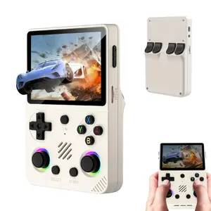 【Free Shipping】RG36 PRO Retro Handheld Game Console, 3.5" IPS Screen, Linux System, Classic Emulators, Portable Gaming Device with Multi-Color Options (Black/White)