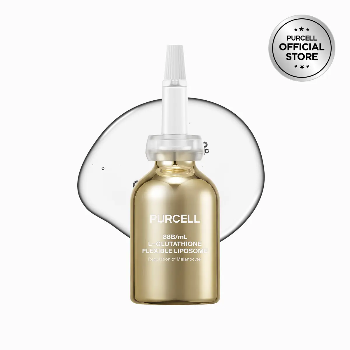 PURCELL 5% L-Glutathione (88B/mL) Flexible Liposome Face Serum (1.01 fl oz / 30 ml)