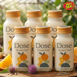 Liver Detox Wellness Shot 2oz – Cleanse, Support & Revitalize | Organic Turmeric, Milk Thistle & Dandelion Formula