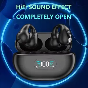 Hi‑Fi sound, TWS Bluetooth wireless earbuds Q80, high‑definition voice call earbuds, Hi‑Fi stereo sports earphones, ear‑hook design, touch‑LED earbuds, sports earphones